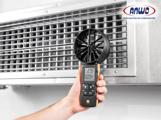 ANEMOMETRO MOLINETE TESTO 417 (100 MM) CON CONEXIÓN APP